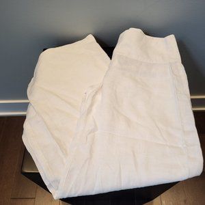 London Jean wide leg linen pants